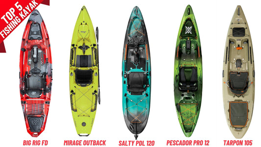 The Top 5 Fishing Kayaks Redefining Angling Adventures