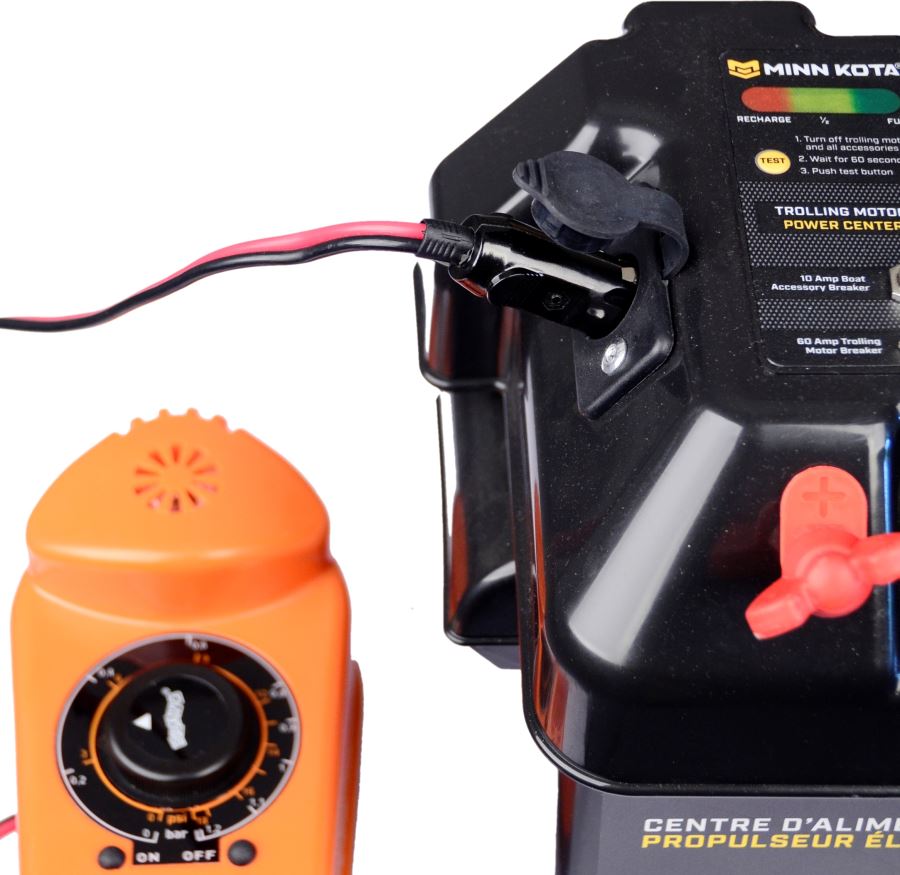 Sea Eagle BP12 Auto-stop Single-stage (Orange) Electric Pump with Accessory Plug