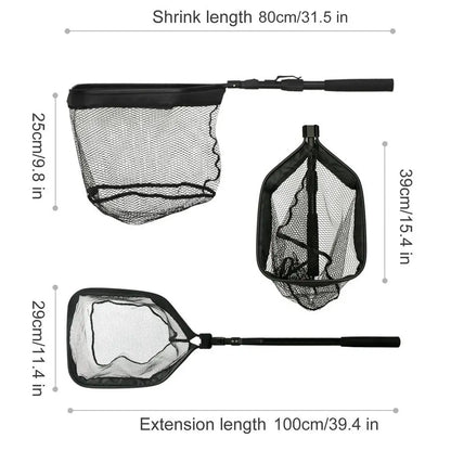 Fishing Net Telescoping Retractable Folding Landing Pole