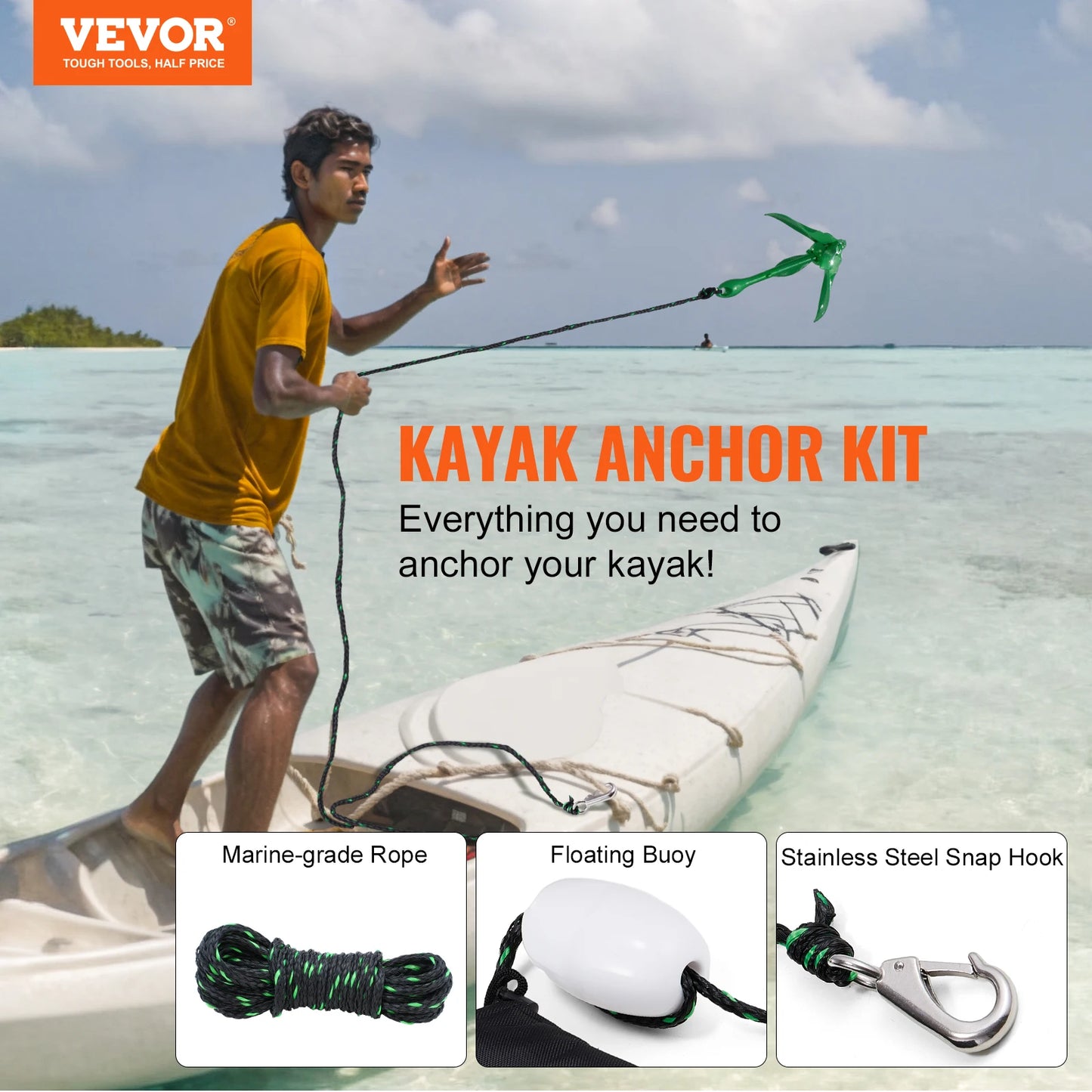 VEVOR Kayak Anchor Kit