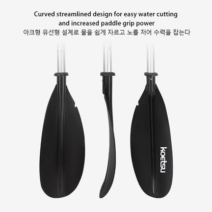 Lightweight Modular Kayak Paddle - Adjustable Double-Head SUP Paddle for Kayaks, Canoes, and Paddleboards