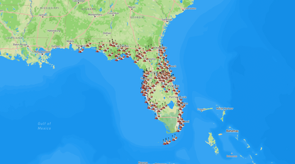 Super Secret Explorer Launch Site Map